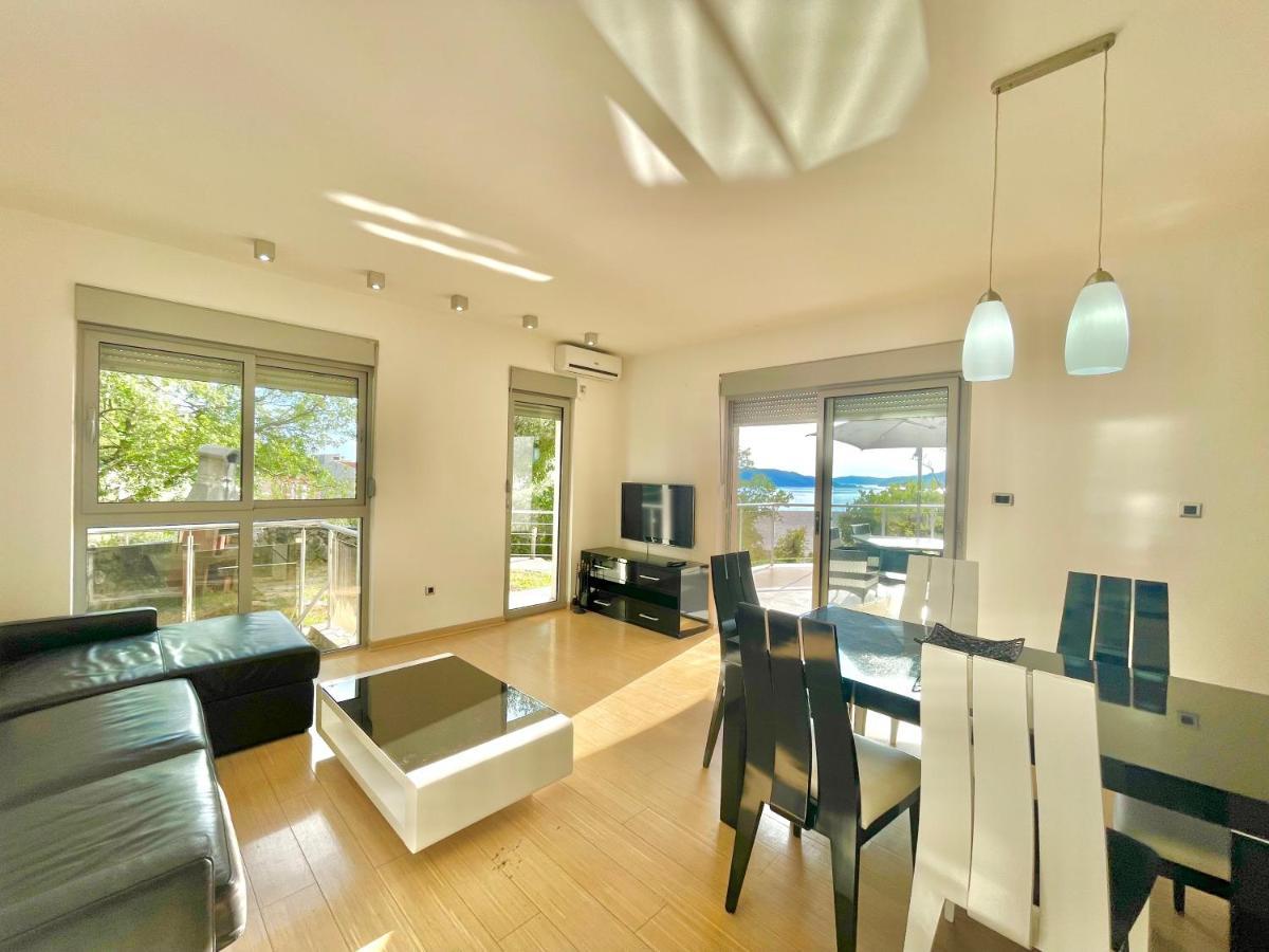 Sea View Apartments Panorama Przno Светі-Стефан Екстер'єр фото