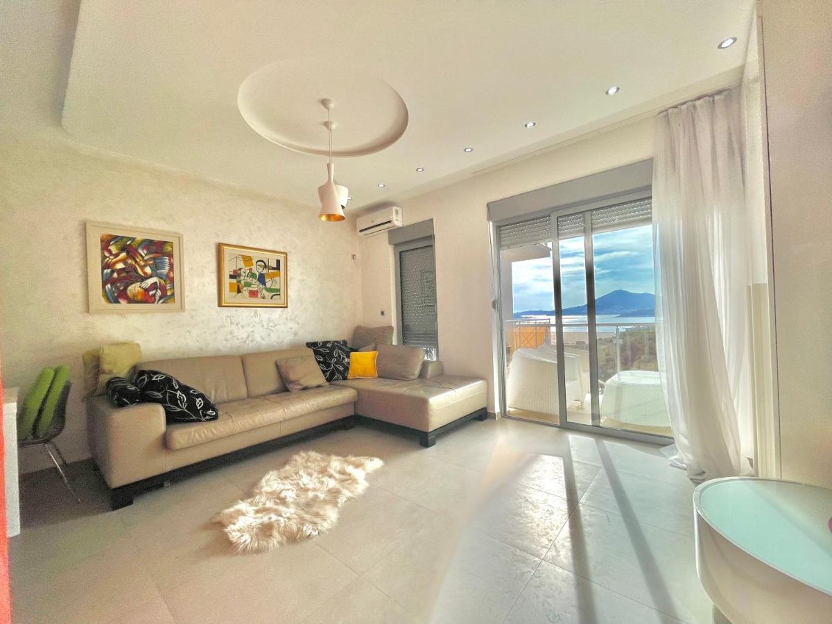 Sea View Apartments Panorama Przno Светі-Стефан Екстер'єр фото